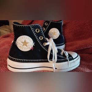Converse Black High-Top Sneakers